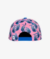 Bud the budgie Snapback Peaches