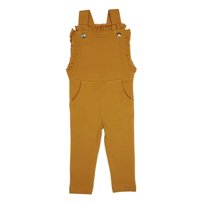 Corduroy Ruffle Romper Butterscotch