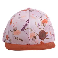 Snapback Cap (New Hampshire) | Sweet Pinky Peach & Intense