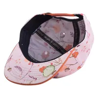 Snapback Cap (New Hampshire) | Sweet Pinky Peach & Intense