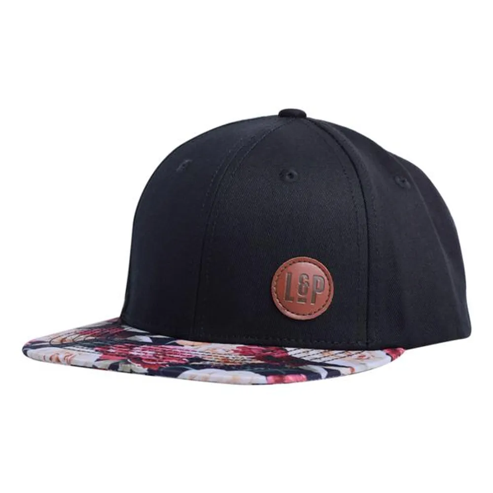 Snapback Cap (Unique 2.0) | Black & Unique Flowered