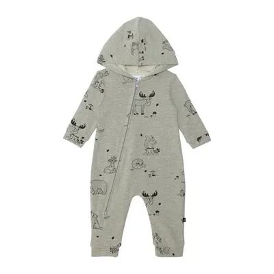 Super Soft Fleece Hooded Romper