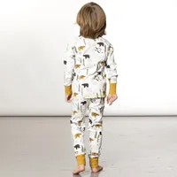 Organic Cotton Two Piece Pajama Set Bear