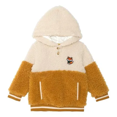 Sherpa Hooded Top With Pocket