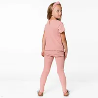 Rib Legging, Mellow Rose