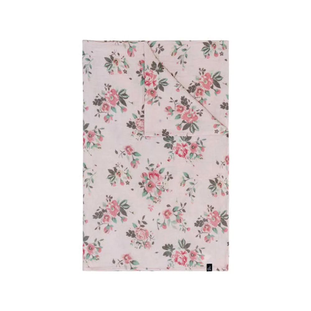 Printed Blanket Muslin AOP Rosebloom