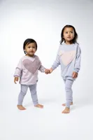 Isabella Sweatshirt - Lavender & Dusty Mauve