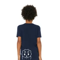 Can't. Have To Walk My Dinosaur.  Navy Tee