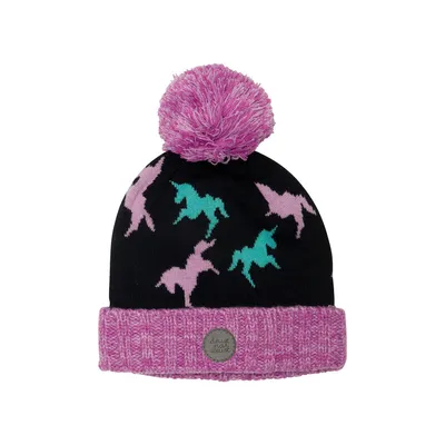 Unicorn Jacquard Knit Hat