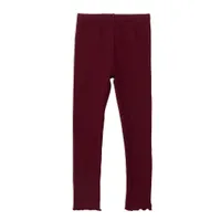 Rib Legging Red Wine