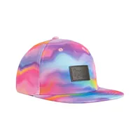 Printed Cap Multicolor Waves