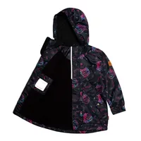 Printed Parka Black Gradient Unicorns