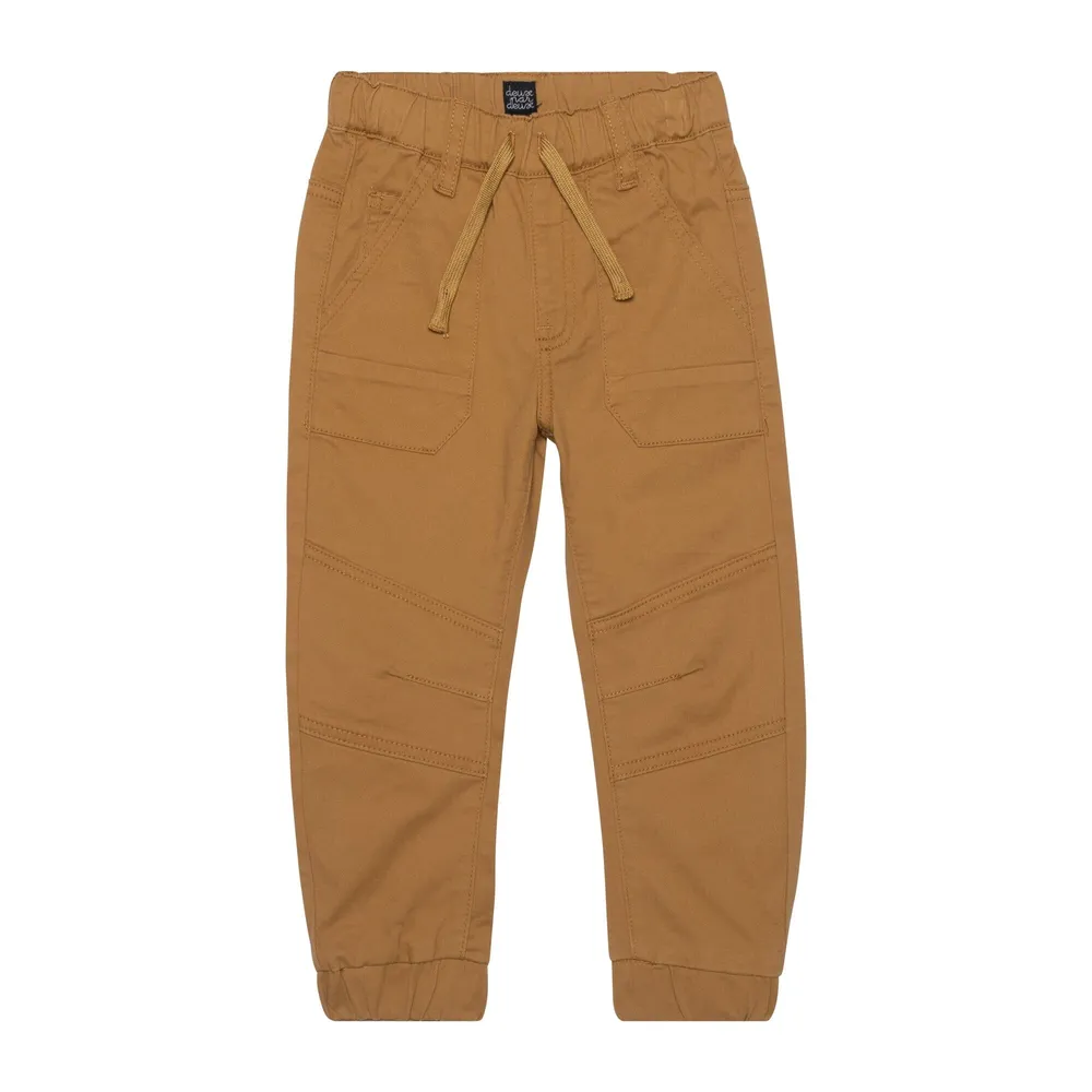 Twill Jogger Pant, Golden Yellow