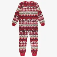 HOLIDAY ONE-PIECE PYJAMA BRUSHED POLYESTER, ADULT