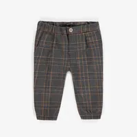 STRETCH PLAID PANTS GABARDINE, BABY