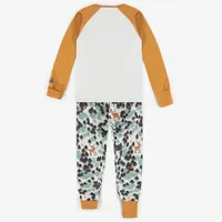 ADJUSTABLE PATTERNED PYJAMAS ORGANIC COTTON