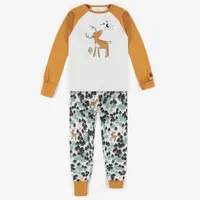 ADJUSTABLE PATTERNED PYJAMAS ORGANIC COTTON