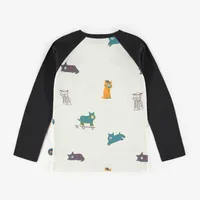 RAGLAN LONG-SLEEVE T-SHIRT, CHILD BOY