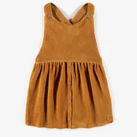 CORDUROY DUNGAREE SKIRT, CHILD