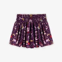 PURPLE PATTERNED SKIRT, CHILD