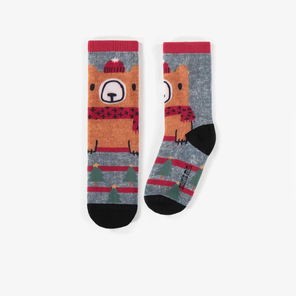 HOLIDAY BEAR SOCKS