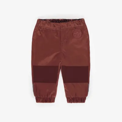 RUST NYLON PANTS, BABY