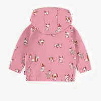 HOODIE PEACH TOUCH EFFECT JERSEY, BABY