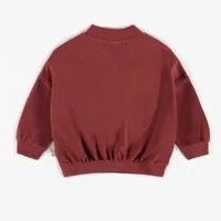 FRENCH COTTON CREPE CREWNECK SWEATSHIRT, BABY