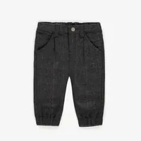 GREY PANTS HERRINGBONE TWEED, BABY