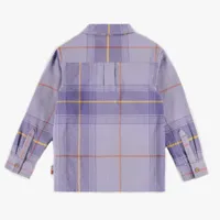 PURPLE FLANNEL PLAID SHIRT, CHILD