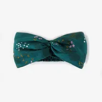 GREEN PATTERNED HEADBAND VISCOSE, CHILD