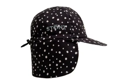 FLAP CAP - NIGHT CAMPER BLACK