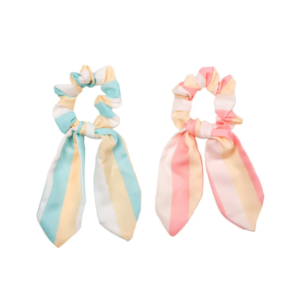 Bonbon Scarf Tie Scrunchies