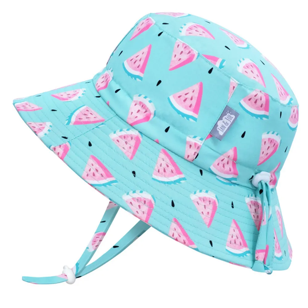 Aqua-Dry Bucket Sun Hat | Watermelon