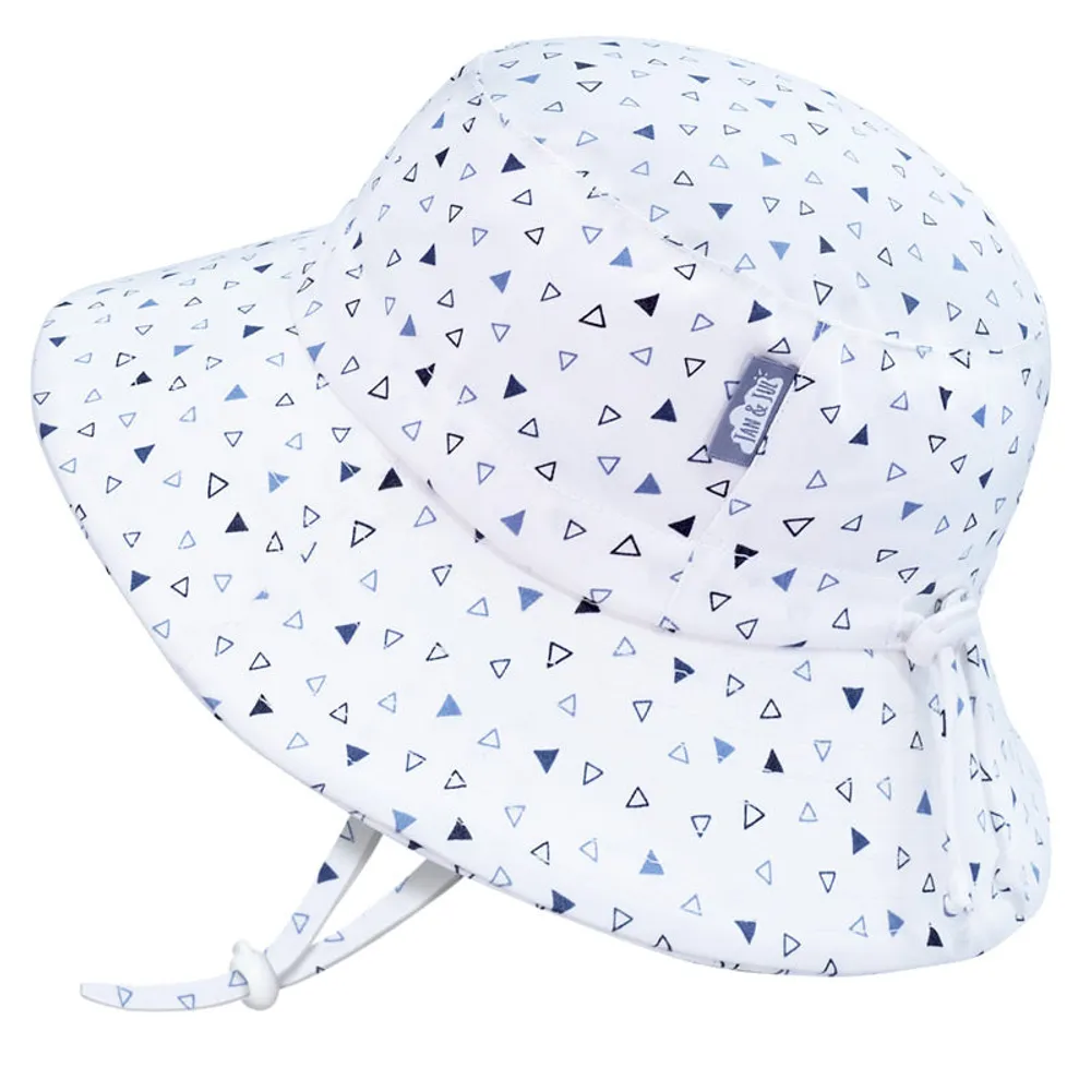 Cotton Bucket Hat | Triangles