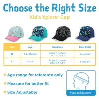 Kids’ Cotton Xplorer Cap | Watermelon