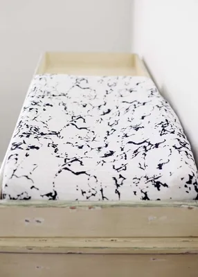 Changing Pad Cover - Marble