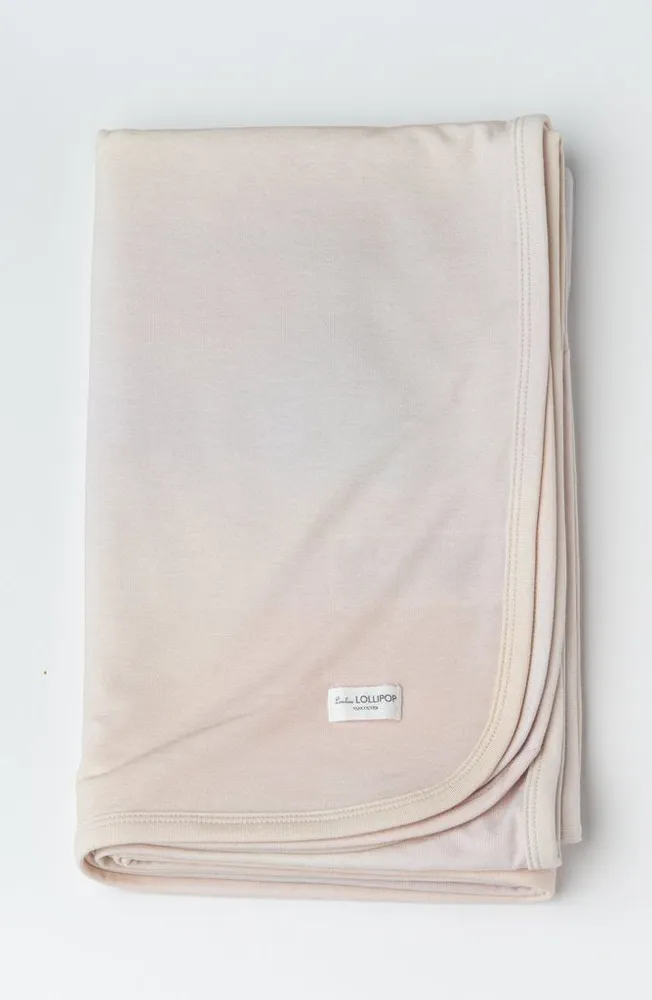 Stretch Knit Blanket In TENCEL™ - Rainbow Dye