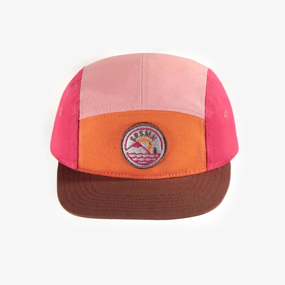 PINK COLOR CAP WITH A RIGHT PADDLE, CHILD