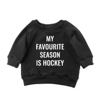 My Favourite Season is Hockey Sweatshirt - Black