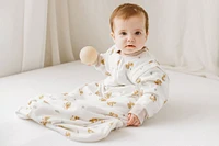 Organic Cotton Long Sleeve Sleep Bag 1.0 TOG - The Lion & Mouse