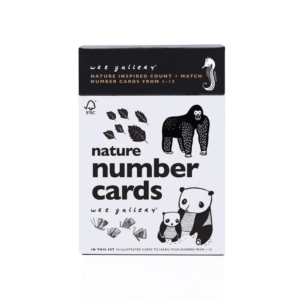 Nature Number Cards