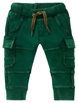 TROUSERS BISHO - Farm Green