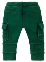 TROUSERS BISHO - Farm Green