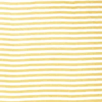 Muslin Crib Sheet - Ochre Stripe