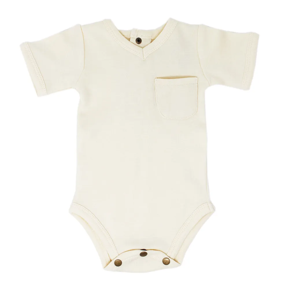 ORGANIC V-NECK BODYSUITS