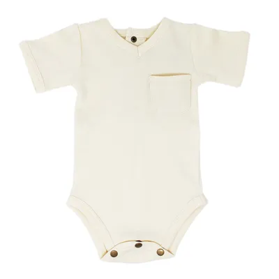 ORGANIC V-NECK BODYSUITS