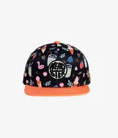 Poolside Snapback Black