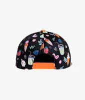 Poolside Snapback Black