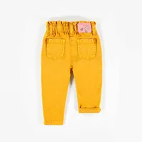 YELLOW DENIM PANTS